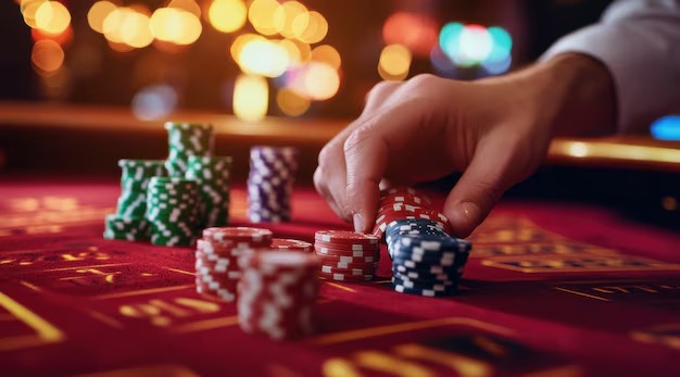Live Dadu Online dealer rolling dice in HD studio